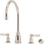 Perrin and Rowe 4371IGWPC Athenian 3 Hole Mixer Tap in Inca Gold