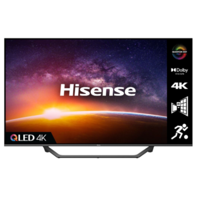 Refurbished Hitachi 43 4K Ultra HD with HDR10+ QLED Freeview Play Smart TV