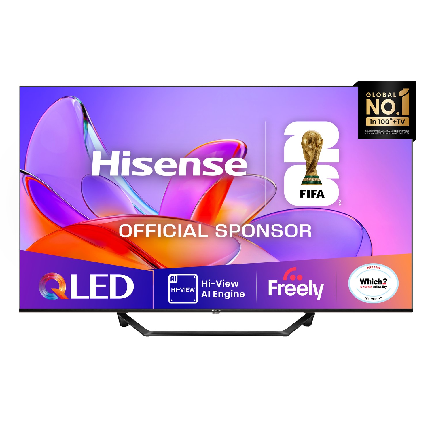 A7QTUK 43 inch Smart 4K Ultra HD QLED TV