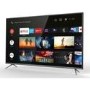 GRADE A2 - TCL 43EP658 43" Smart 4K Ultra HD Android TV - Silver Bezel