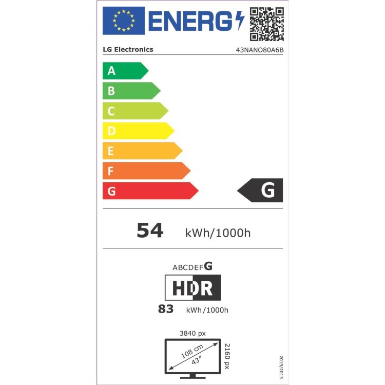 LG NANO80 50 inch 4K Ultra HD NanoCell AI Smart TV