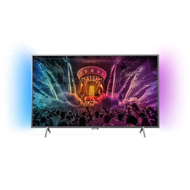 GRADE A1 - Refurbished Philips 55PUS6401 55" 4K Ultra HD HDR Ambilight LED Android Smart TV with 1 Year warranty