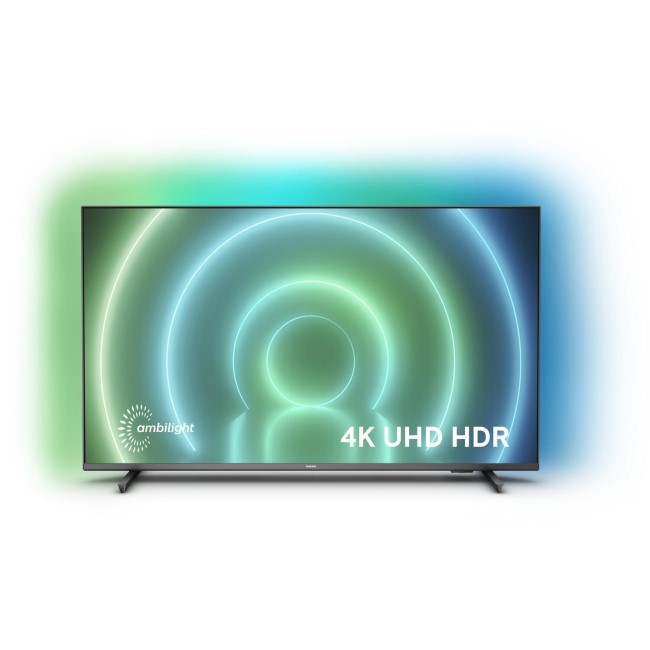 Refurbished Philips 50" 4K Ultra HD with HDR LED Freeview HD Smart TV