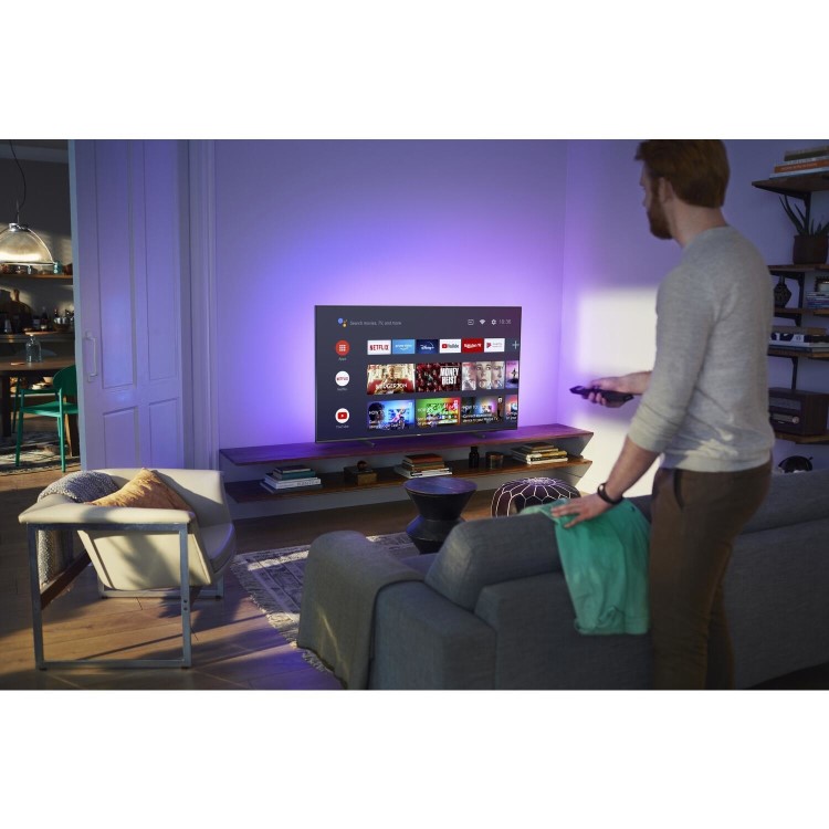 Refurbished Philips Ambilight 43" 4K Ultra HD with HDR10+ LED Freeview Play Smart TV