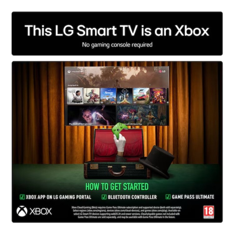 LG 43UA74006LB 43 4K Ultra HD Smart TV – AI Processor HDR10 Pro & webOS