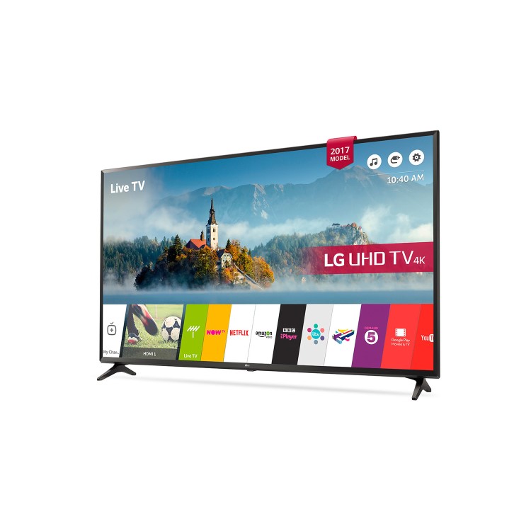 Refurbished Grade A2 - LG 43UJ630V 43" 4K Smart Ultra HD LED TV