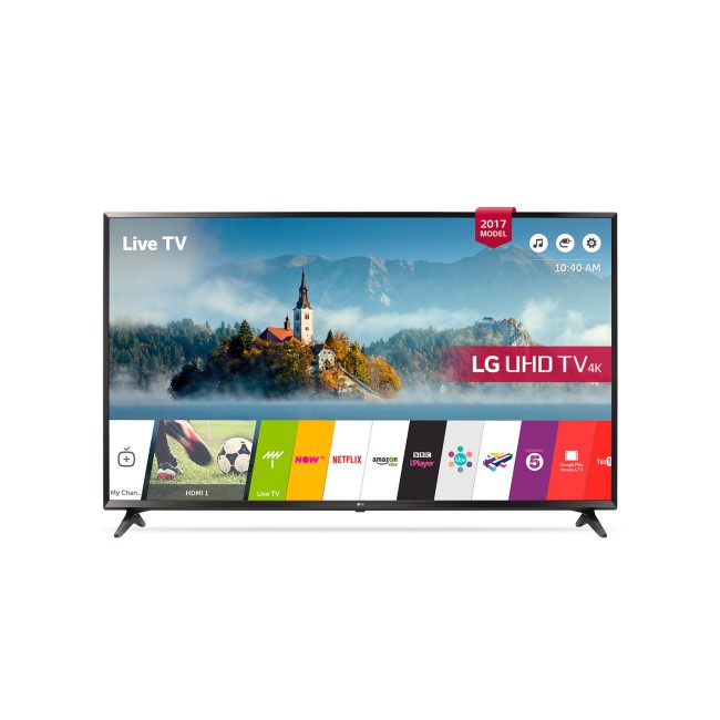 LG 55UJ630V 55" 4K Ultra HD HDR LED Smart TV with Freeview Play