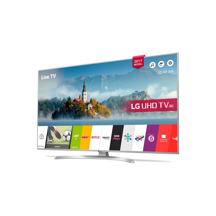 GRADE A2 - LG 43UJ701V 43" 4K Ultra HD Smart LED TV with 1 Year Warranty