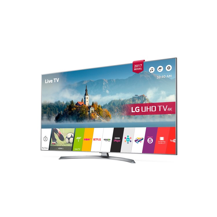 LG 60UJ750V 60" 4K Ultra HD HDR LED Smart TV with Freeview Play
