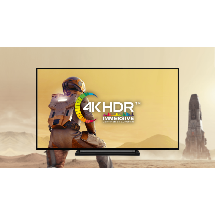 Refurbished Toshiba UK3C 43" 4K Ultra HD with HDR10 LED Freeview Play Smart TV