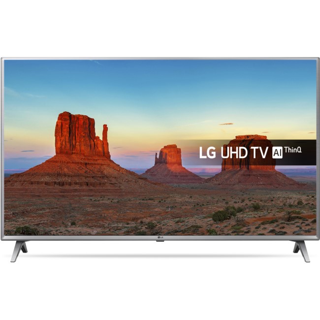 LG 43UK6500PLA 43" 4K Ultra HD HDR LED Smart TV with Freeview HD and Freesat