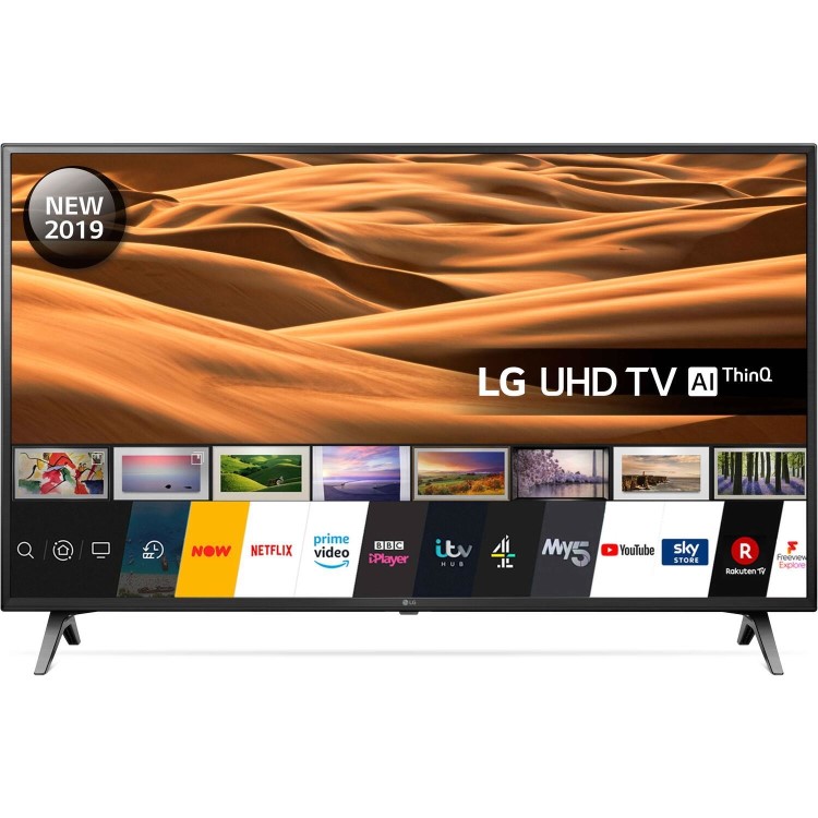 LG 43UM7100PLB 43" 4K Ultra HD HDR Smart LED TV with Freeview Play