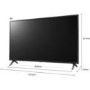 LG 43UM7100PLB 43" 4K Ultra HD HDR Smart LED TV with Freeview Play