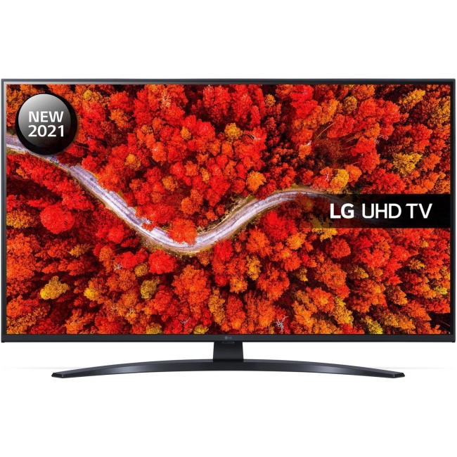 LG 43" 8100 Series 4K Ultra HD Smart TV with Freeview Play and Freesat HD