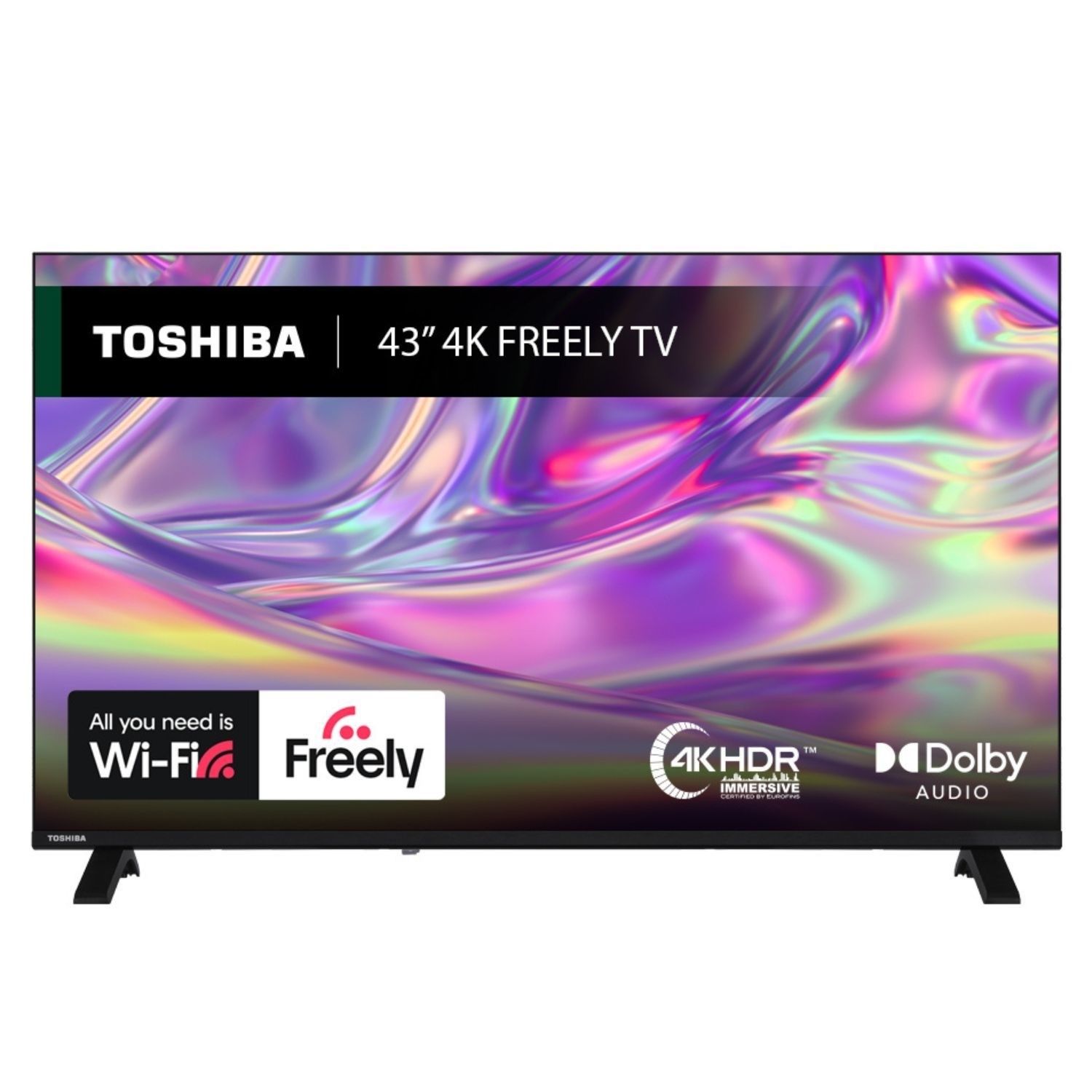 43UV1563DB 43 Smart 4K Ultra HD TV Dolby Vision & Freely Streaming