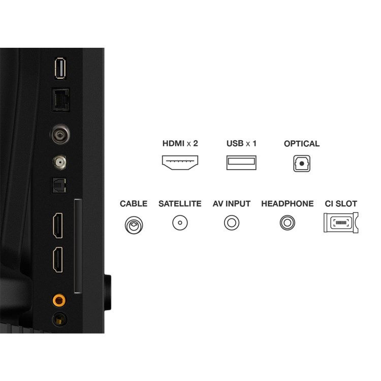 TCL 43V5C-UK 43" FHD TV Google Smart TV