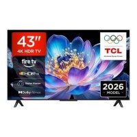 TCL 43V6D-UK 43 Inch 4K UHD Smart Fire TV HDR10+ Dolby Atmos & Google Assistant