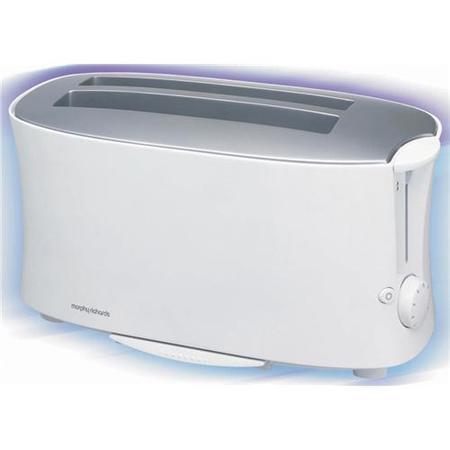 Morphy Richards 44170 Essentials 4 Slice White Toaster