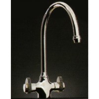 Perrin and Rowe 4430PF Traditional Collection Byzantian Monobloc Mixer Tap In Pewter