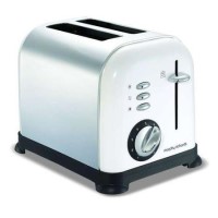 Morphy Richards 44325 White Accents 2 Slice Toaster