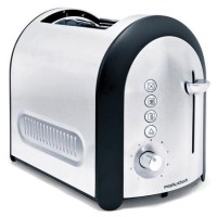 Morphy Richards 44341 Meno 2 Slice Toaster Brushed Stainless Steel