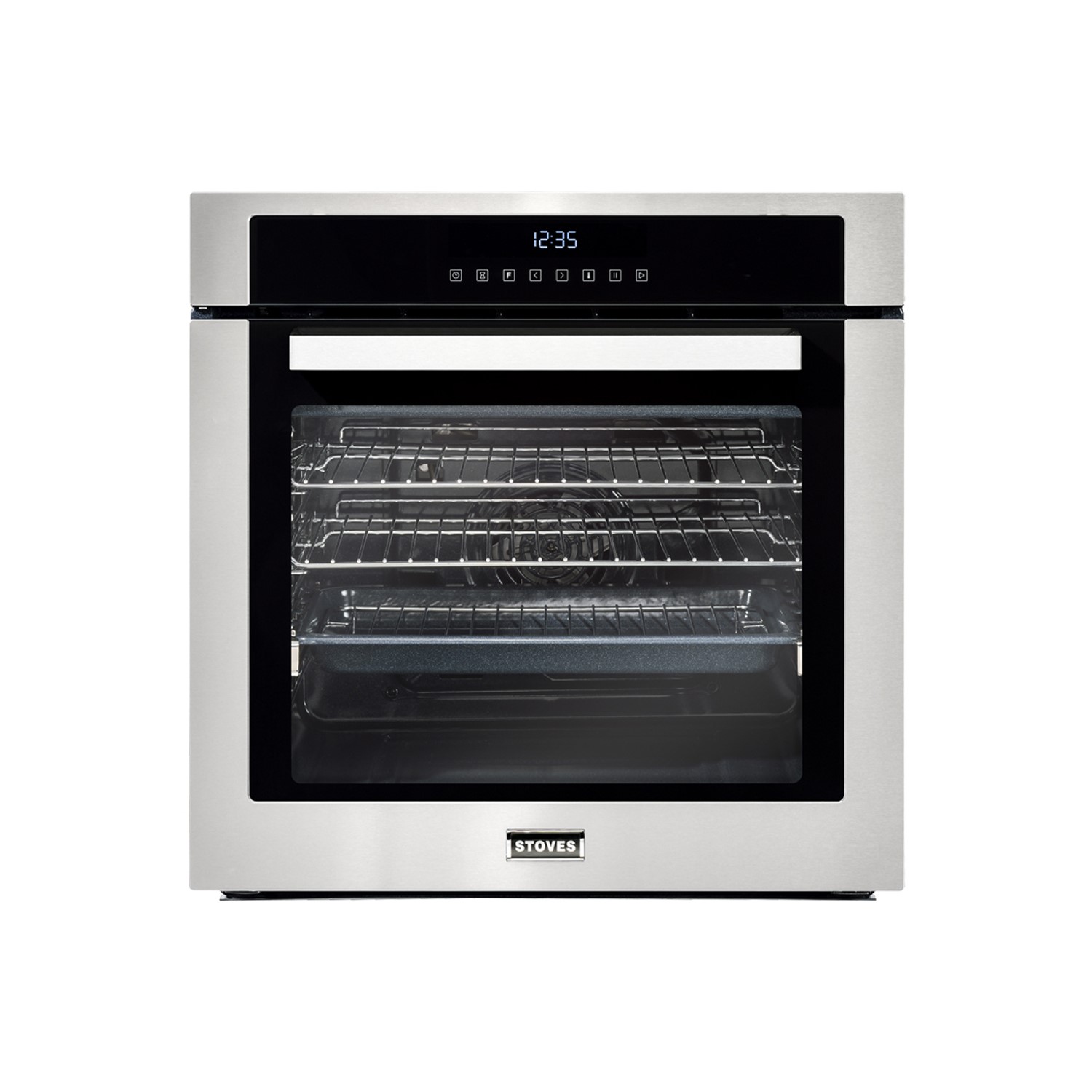 Stoves SEB602TCC 73L Single Oven with Catalytic Liners - Stainless Steel