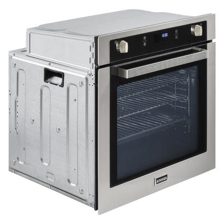 Stoves SEB602PY 73L Built-in Single Multifunction+ Oven With Pyrolytic Cleaning - Stainless steel