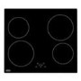 Belling IHT613 59cm Touch Control Four Zone Induction Hob For Plug-in Connection Black