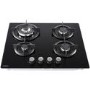 Belling 60cm 4 Burner Gas-on-Glass Gas Hob - Black