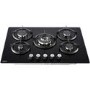 Belling 75cm Gas on Glass 5 Burner Gas Hob - Black