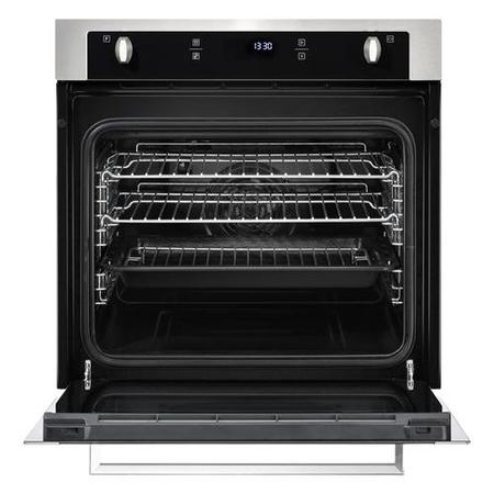 Stoves SEB602F 73L Built-in Single Fan Oven With Programmable Timer - Stainless steel