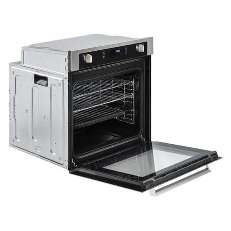 Stoves SEB602F 73L Built-in Single Fan Oven With Programmable Timer - Stainless steel