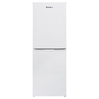 Refurbished Lec TF55158W Freestanding 208 Litre 50/50 Frost Free Fridge Freezer Silver