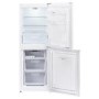Refurbished Lec TF55158W Freestanding 208 Litre 50/50 Frost Free Fridge Freezer Silver