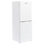 Refurbished Lec TF55158W Freestanding 208 Litre 50/50 Frost Free Fridge Freezer Silver