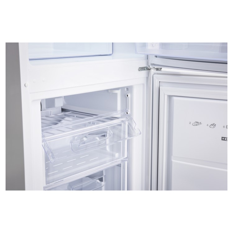 Refurbished Lec TF55178W Freestanding 149 Litre 50/50 Frost Free Fridge Freezer White