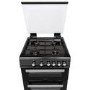 Belling FSG608Dc 60cm Double Oven Gas Cooker - Black