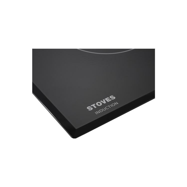 Stoves Touch Control 60cm 4 Zone Induction Hob With 13A Plug - Black