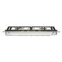 Refurbished Stoves GHU60C Front Control 58cm 4 Burner Gas Hob With Cast Iron Supports Stainless Steel