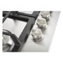 Refurbished Stoves GHU60C Front Control 58cm 4 Burner Gas Hob With Cast Iron Supports Stainless Steel