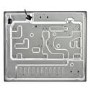 Refurbished Stoves GHU60C Front Control 58cm 4 Burner Gas Hob With Cast Iron Supports Stainless Steel