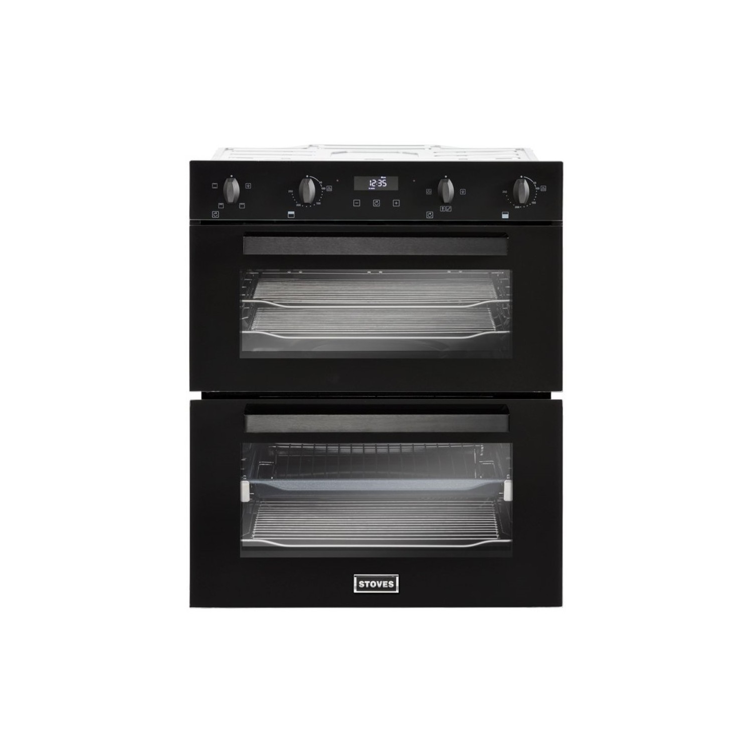 Stoves BI702MFCT Electric Built Under Double Oven - Black