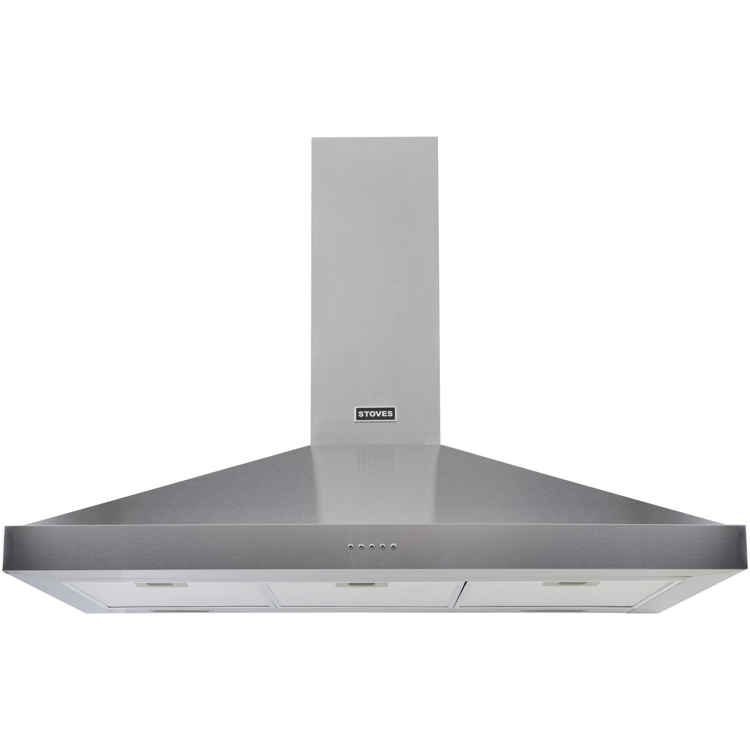 Refurbished Stoves Sterling S900 90cm Chimney Cooker Hood Stainless Steel