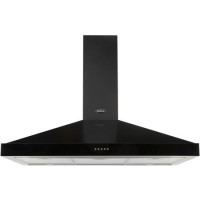 GRADE A3 - Belling Farmhouse 90 Chim 90cm Chimney Cooker Hood - Black