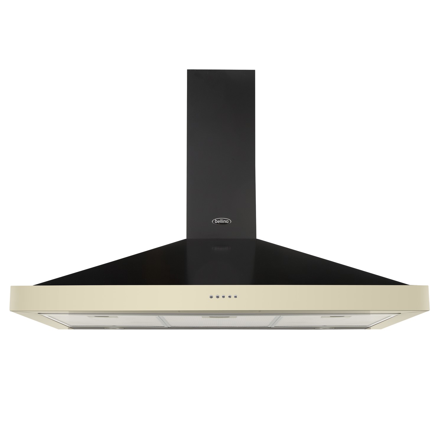 Belling Farmhouse 100cm Chimney Cooker Hood - Cream