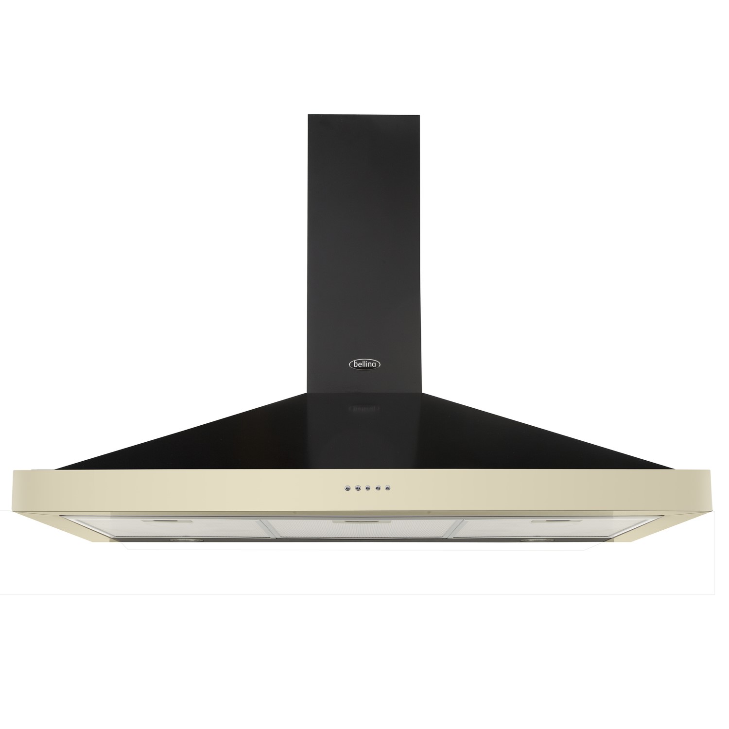 Belling Farmhouse 110cm Chimney Cooker Hood - Cream