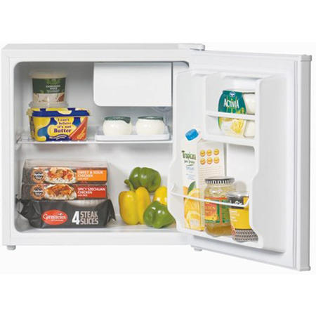 Lec 45 Litre Compact Freestanding Fridge - White