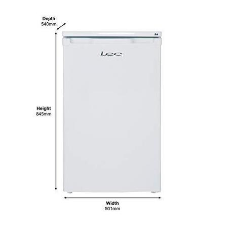 Refurbished Lec R5010W Freestanding 98 Litre Fridge