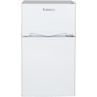 Lec T50084W 84x55cm Under Counter Top Mount Freestanding Fridge Freezer - White