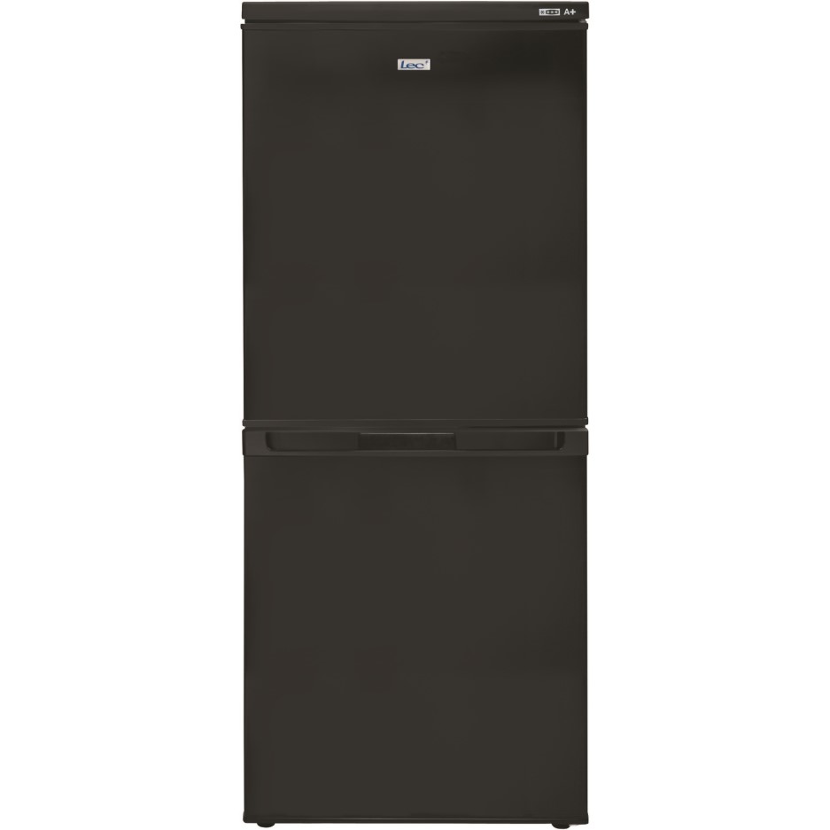 Lec 135 Litre 50/50 Freestanding Fridge Freezer Black 444410491